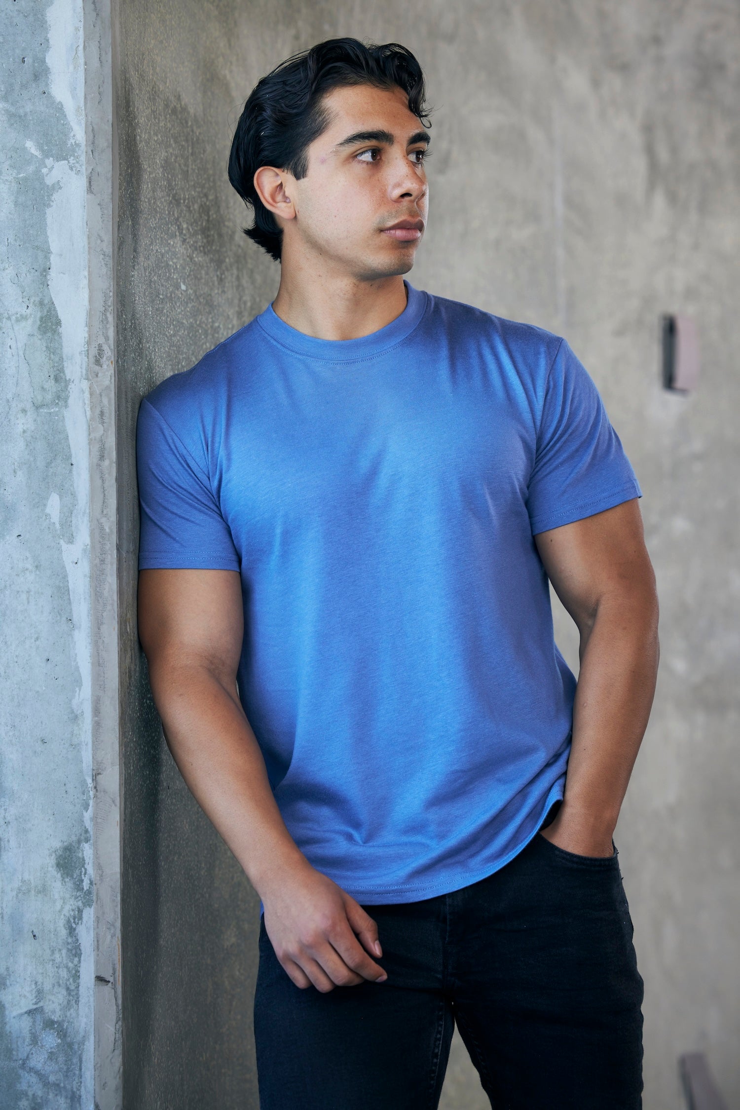 Men's Bamboo Viscose Organic Cotton T-Shirt Classic Cut