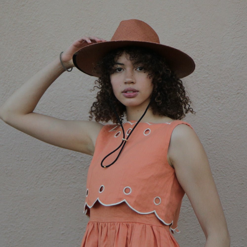Panama Sun Hat | KIN THE LABEL — UPF 50, Toquilla Straw