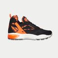 LA Gear Men's Turbo Light-Up Mid Sneaker | Black x Neon Red